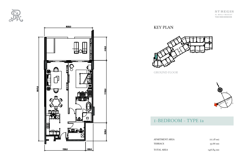 1 Bedroom Type 1a