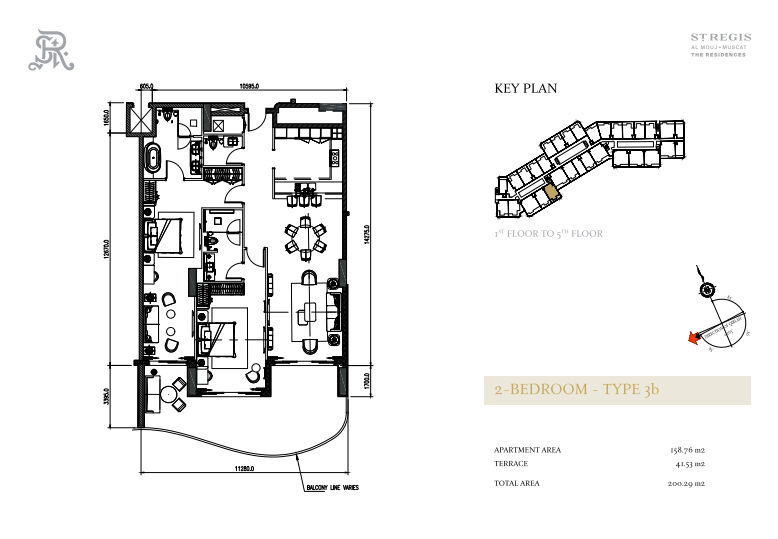 2 Bedrooms Type 3b
