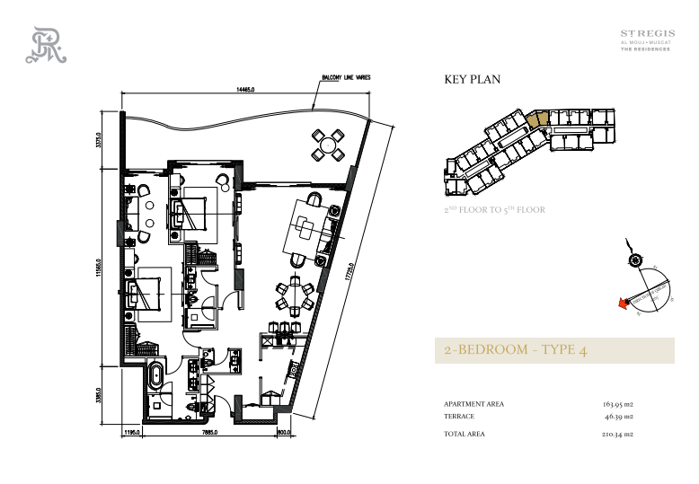 2 Bedrooms Type 4