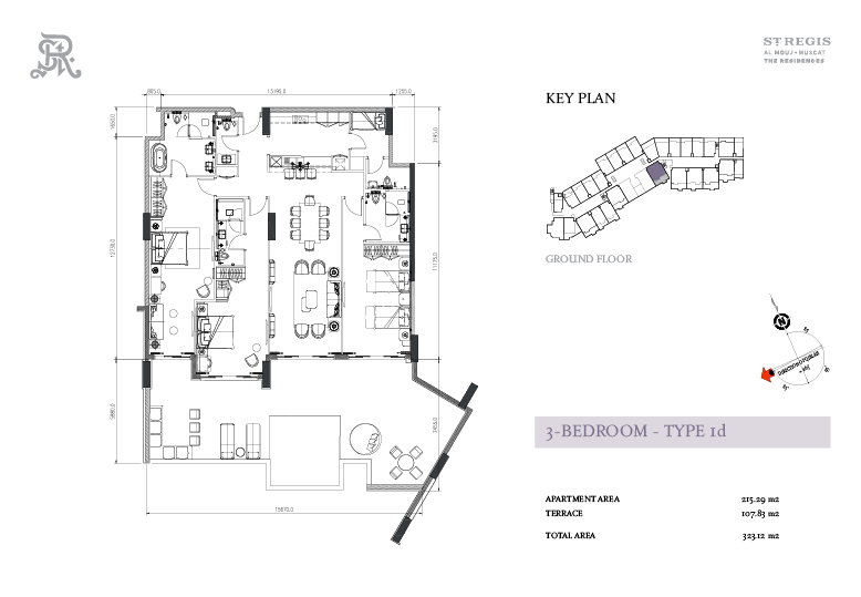 3 Bedrooms Type 1d